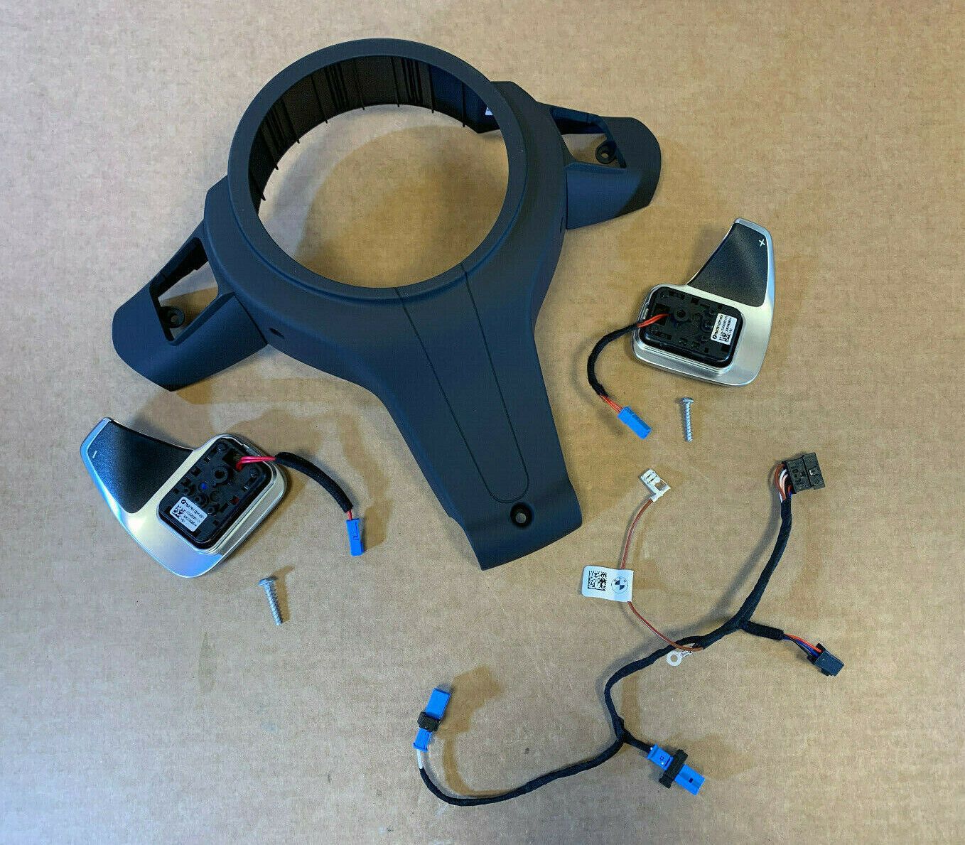 BMW 5 6 F06 F07 F10 F11 F12 F13 GENUINE M Steering Wheel Shift Paddles SET