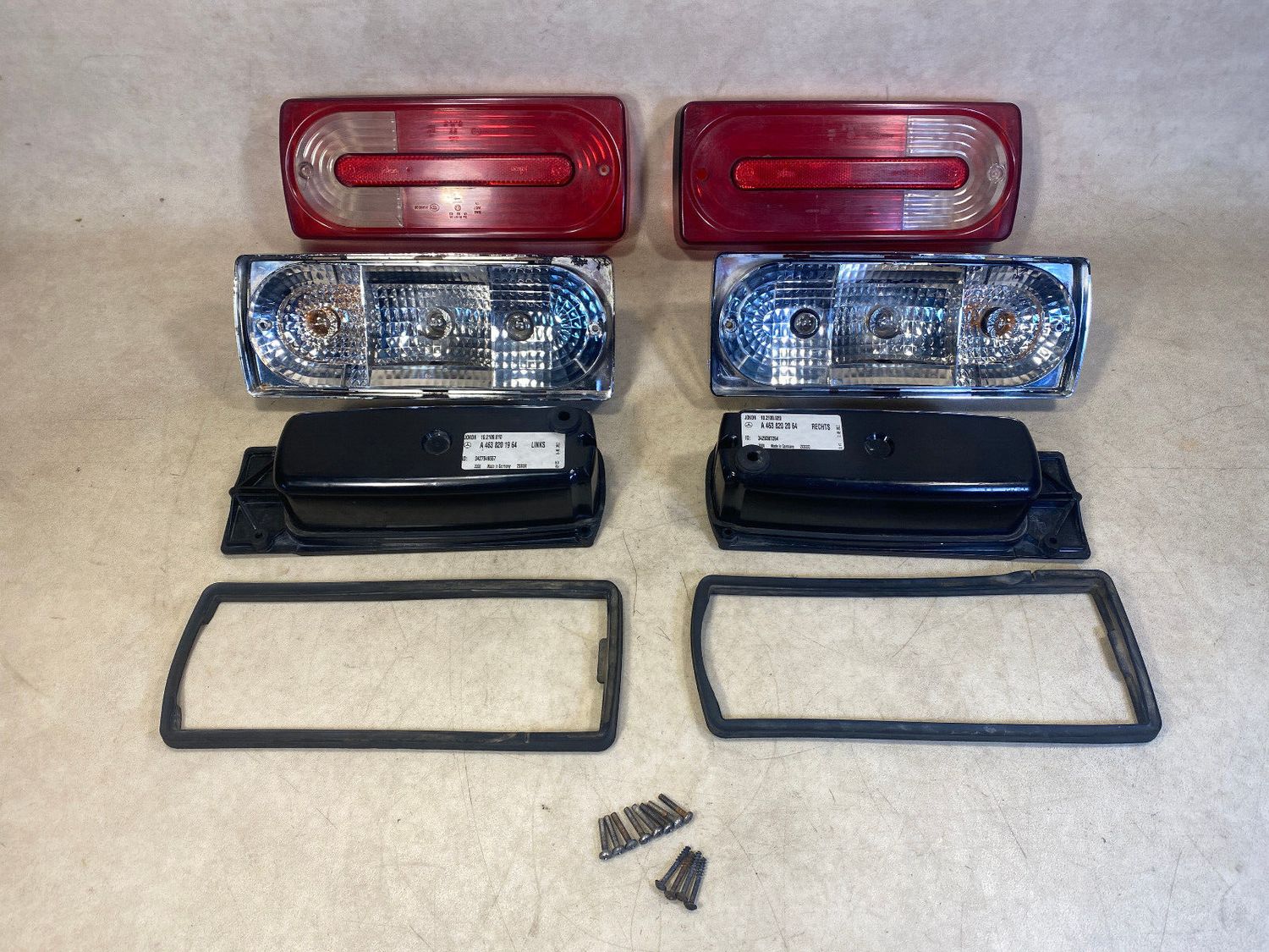 Mercedes G class W463 GENUINE Rear Tail Light SET Facelift