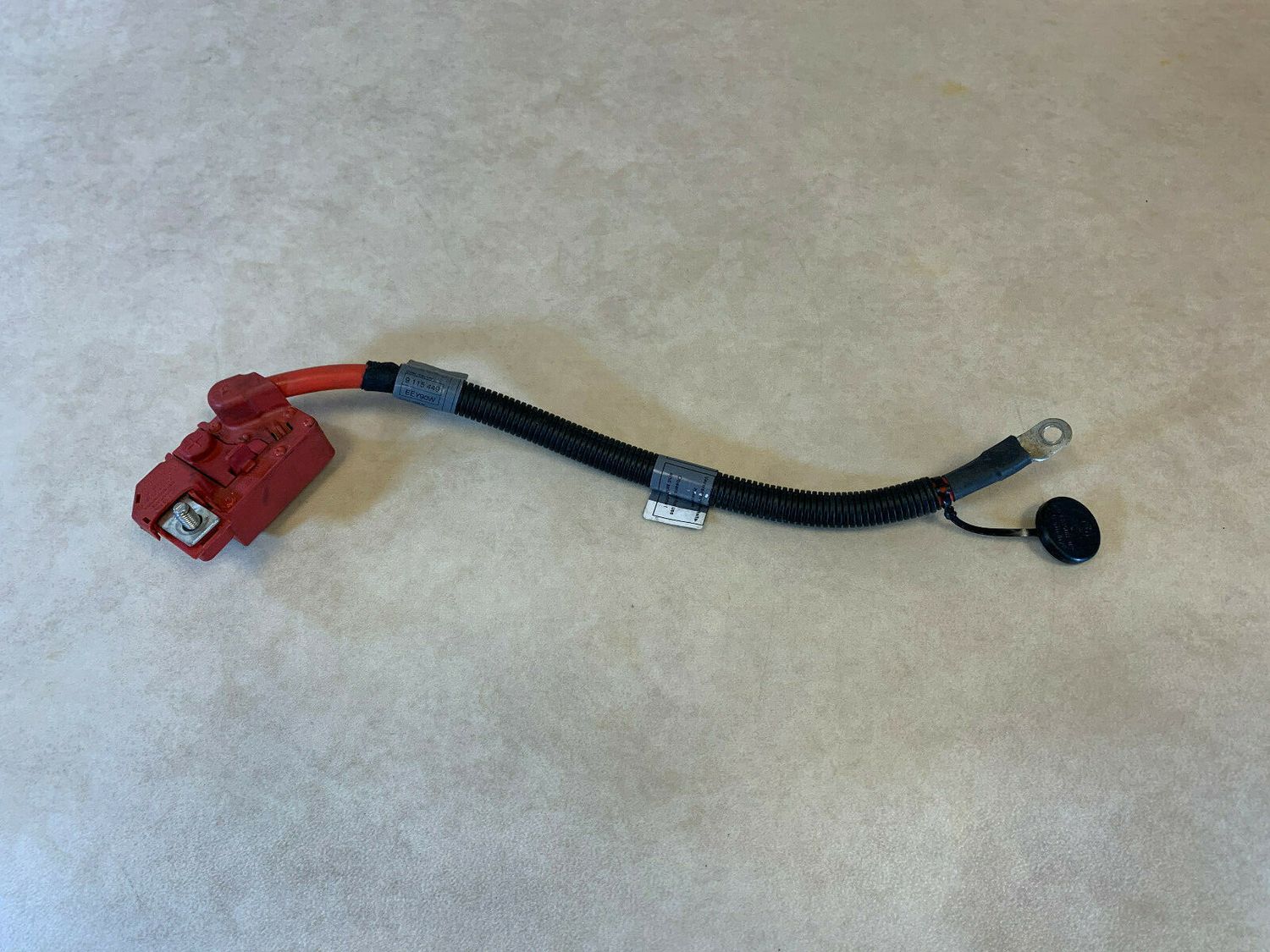 BMW X5 X6 E70 E71 GENUINE Battery Power Wiring Cable Plus SBK2 61129115449