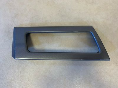 BMW 5 E60 E61 GENUINE Left Decorative Dashboard Strip Titan II DUNKEL LHD