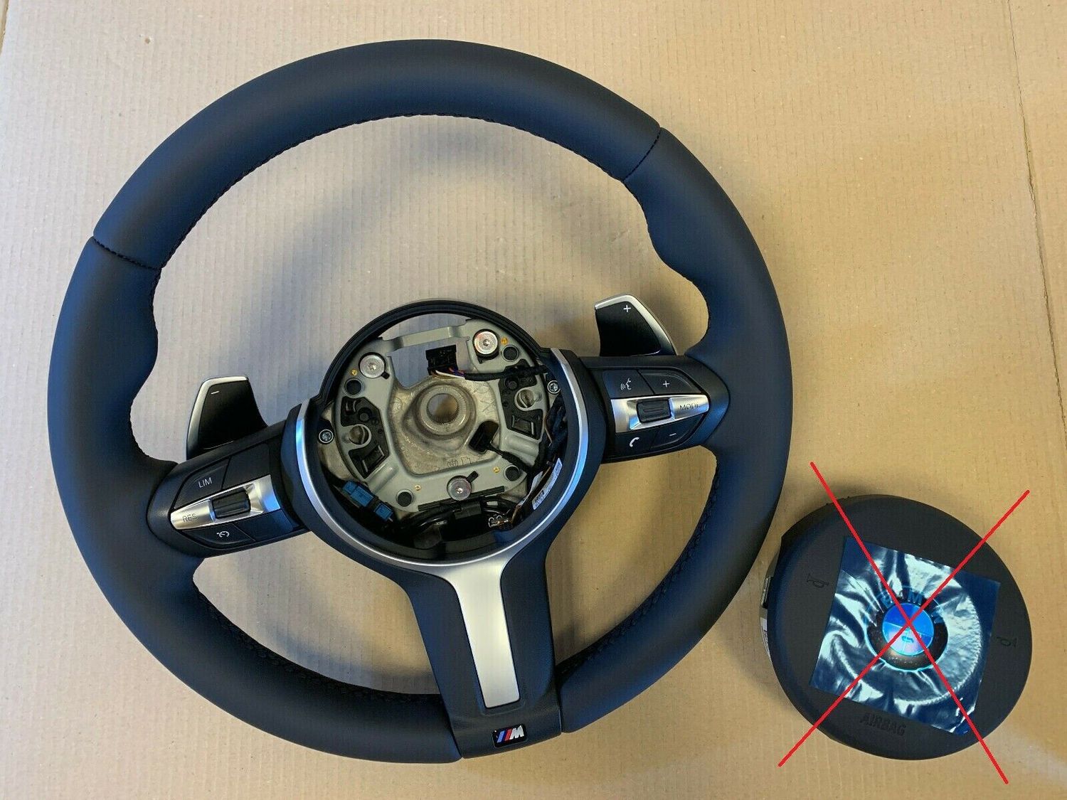 BMW F15 F16 F20 F21 F22 F25 F26 F30 F31 F32 F33 M Steering Wheel Paddles HEATING