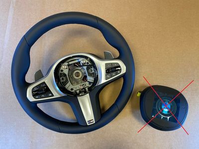 BMW 5 G30 G31 G38 6 G32 X3 G01 G08 X4 G02 OEM USA M Steering Wheel ASSIST+