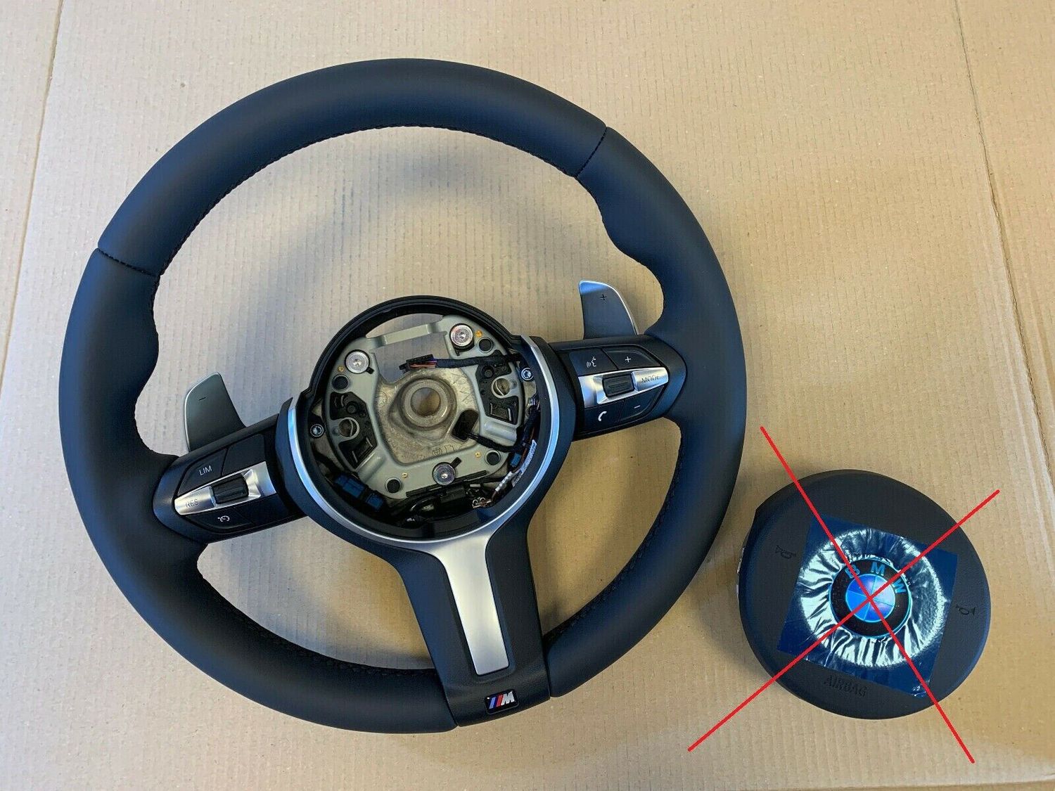 BMW F20 F21 F22 F30 F31 F32 F33 F39 F48 M Steering Wheel G PADDLES HEATING VIBRO