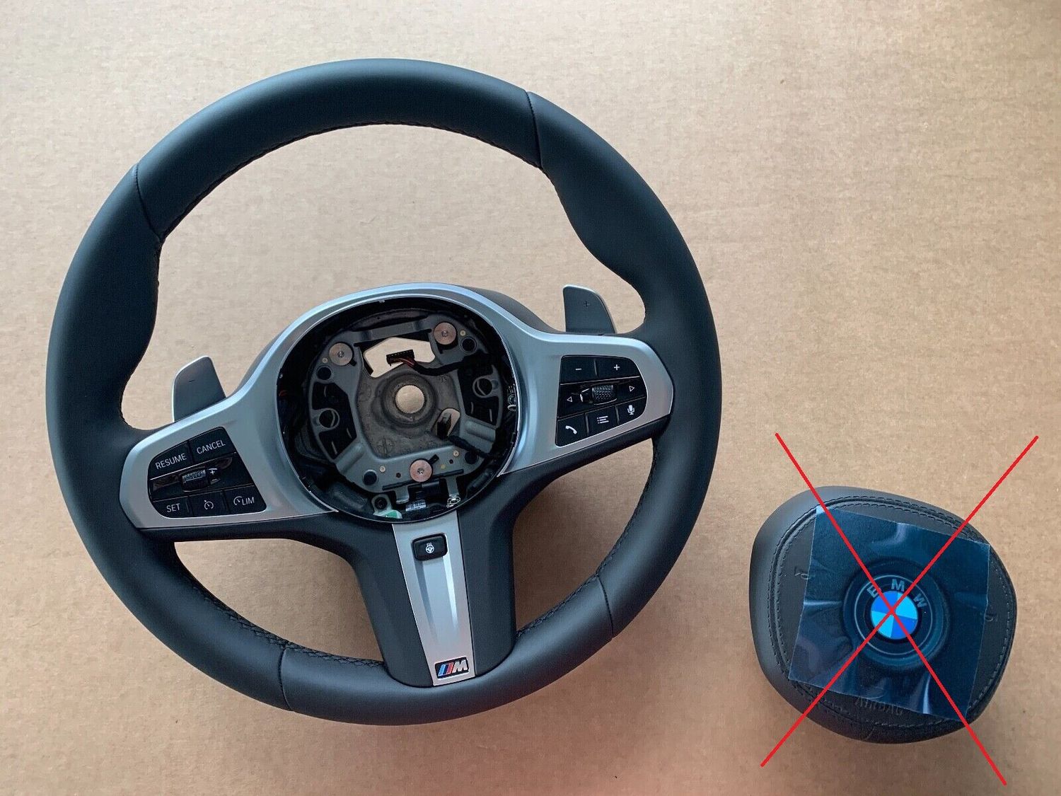 BMW 8 X5 X6 X7 G14 G15 G16 G05 G06 G07 EU M Steering Wheel Paddles HEATING VIBRO