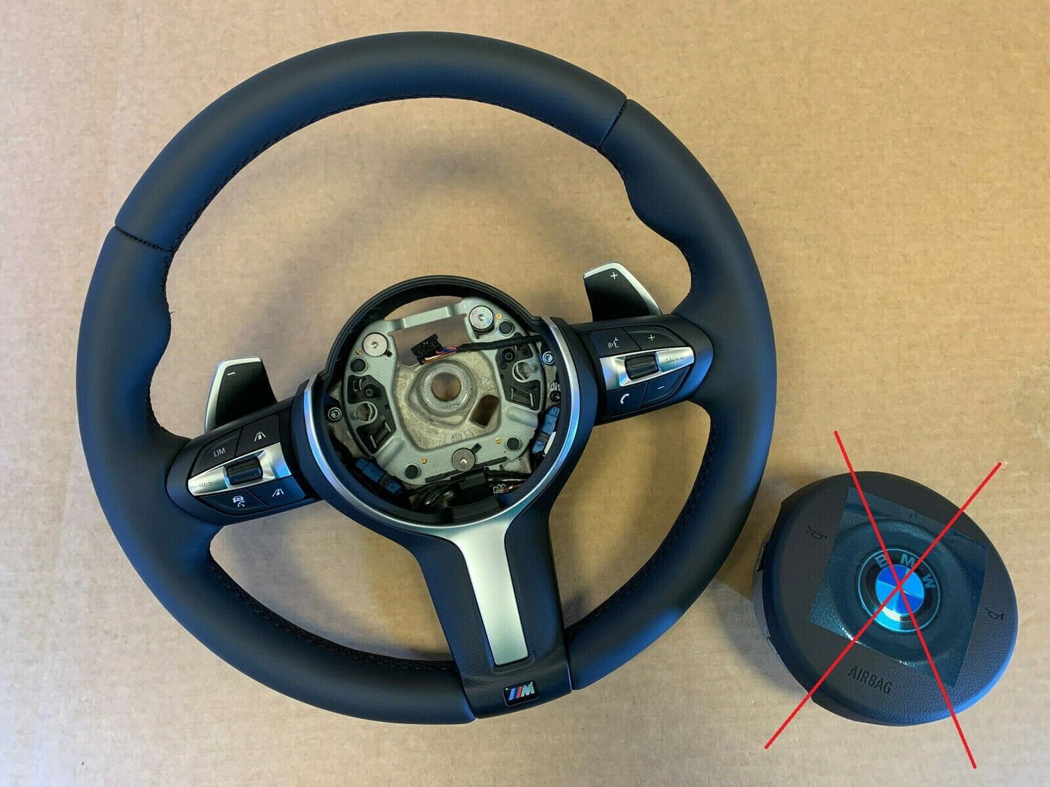 BMW F22 F23 F30 F31 F32 F34 F36 USA OEM M Steering Wheel Paddles ACC