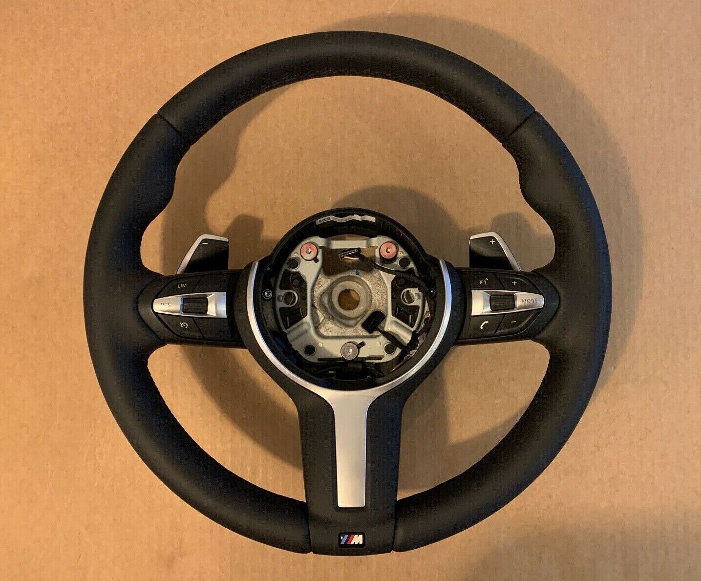 BMW X5 X6 X3 X4 F15 F16 F25 F26 GENUINE M Steering Wheel SHIFT PADDLES HEATING