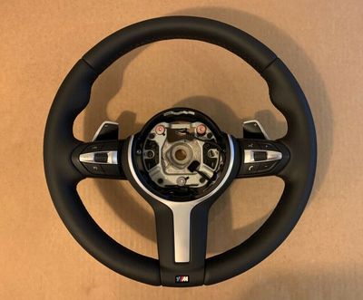 BMW X5 X6 X3 X4 F15 F16 F25 F26 GENUINE M Steering Wheel SHIFT PADDLES HEATING