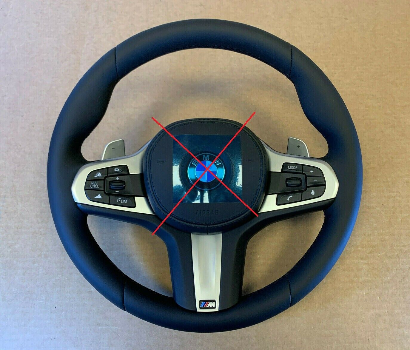 BMW 5 6 X3 X4 G30 G31 G38 G32 G01 G02 OEM USA M Steering Wheel Paddles ACC