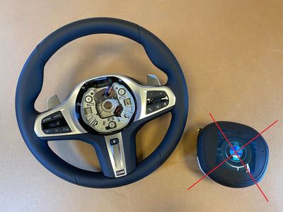 BMW 1 2 3 Z4 F40 F44 G20 G21 G28 G29 OEM EU M Steering Wheel Paddle HEATED VIBRO
