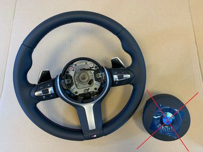 BMW X5 X6 X3 X4 F15 F16 F25 F26 GENUINE M Steering Wheel Paddles ACC M STITCHES