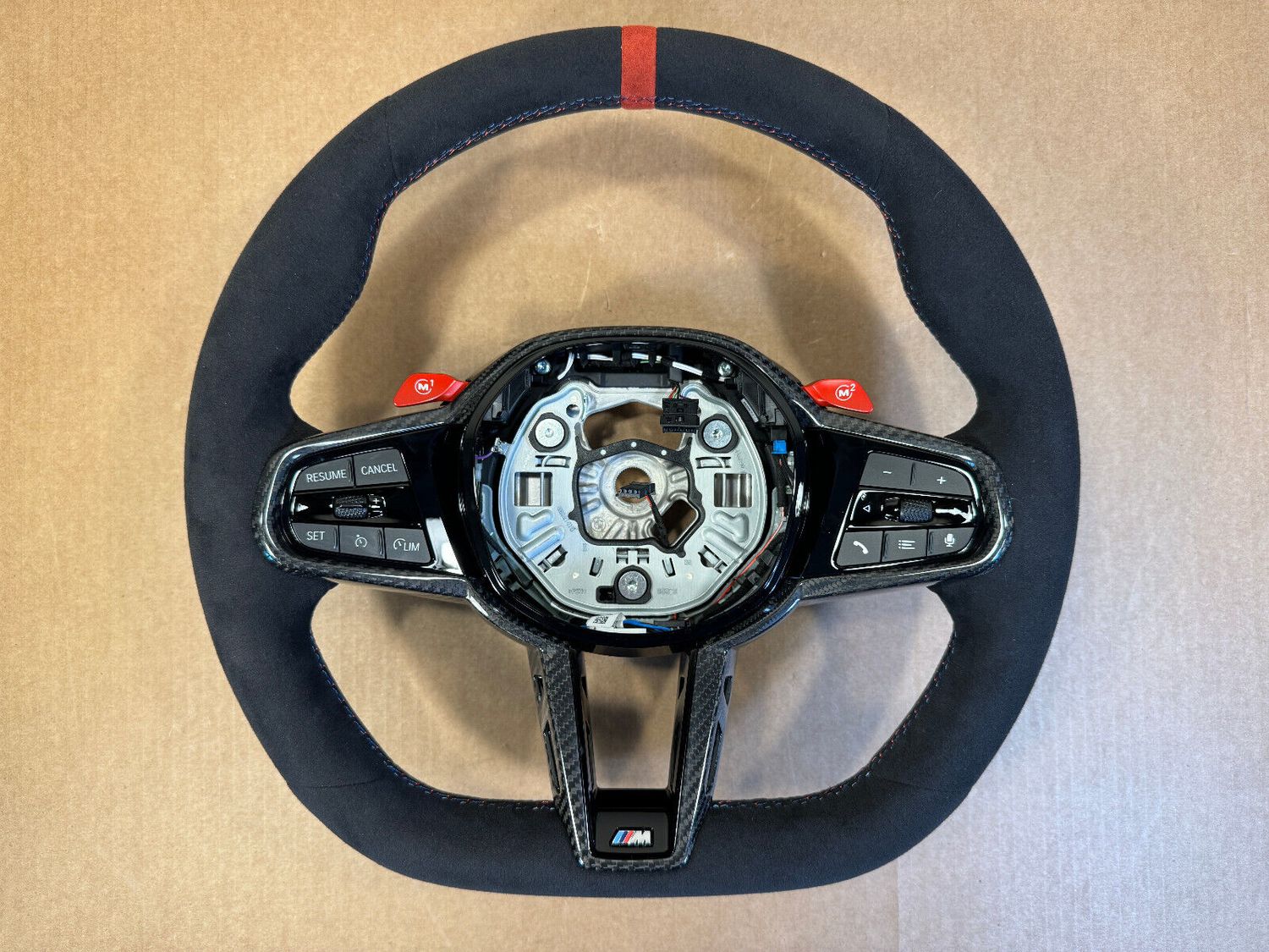 BMW M2 G87 M3 G80 G20 G21 M4 G82 Alcantara M Steering Wheel Carbon VIBRO Heating