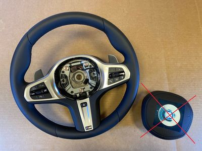 BMW 5 6 X3 X4 G30 G31 G32 G01 G02 LCI EU M Steering Wheel Paddles HEATED ACC