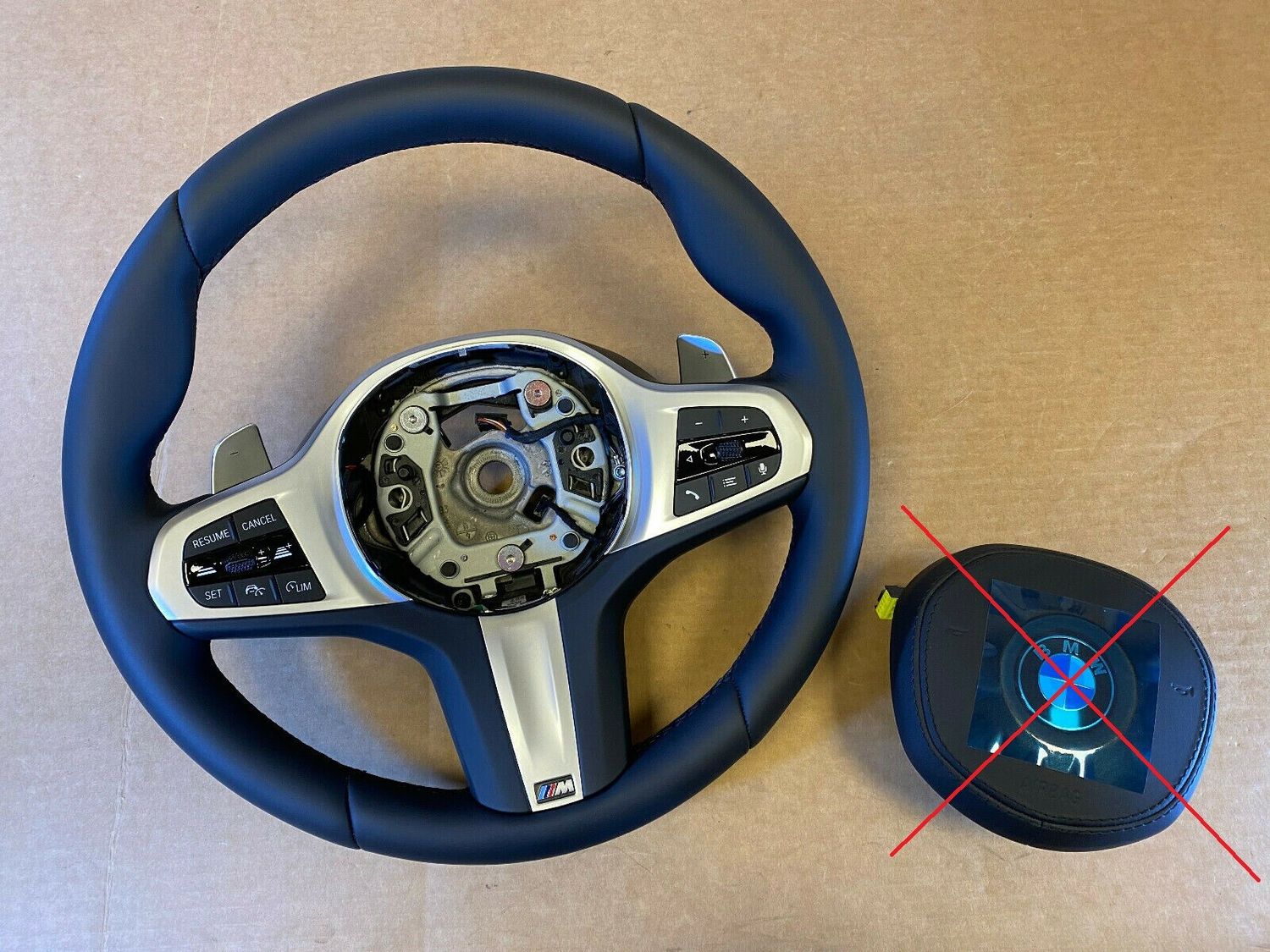 BMW 8 X5 X6 X7 G14 G15 G16 G05 G06 G07 USA M Steering Wheel Paddles VIBRO ACC