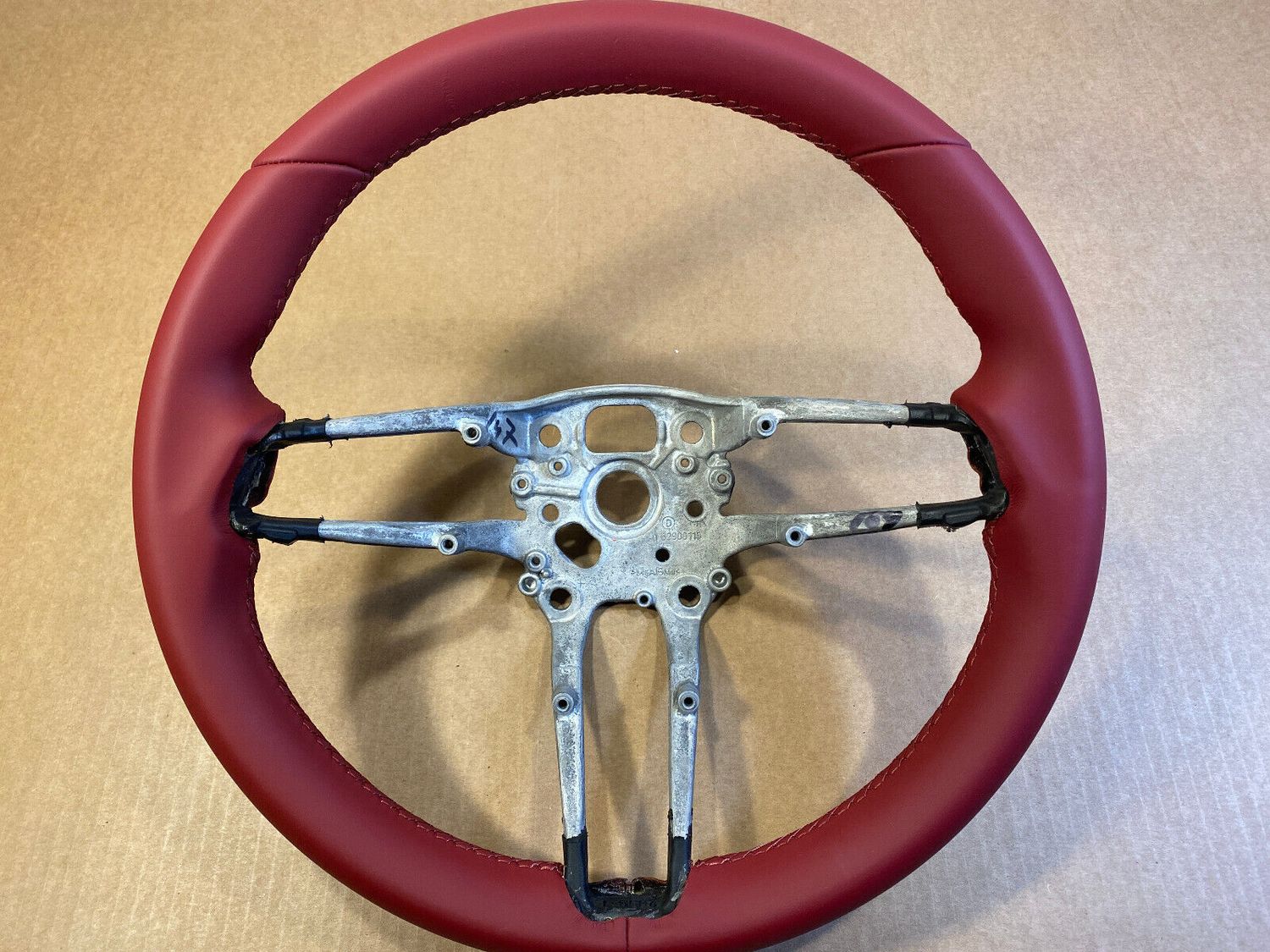 Steering wheel for Porsche 911 992 Panamera 971.2 Taycan GENUINE Nappa Leather