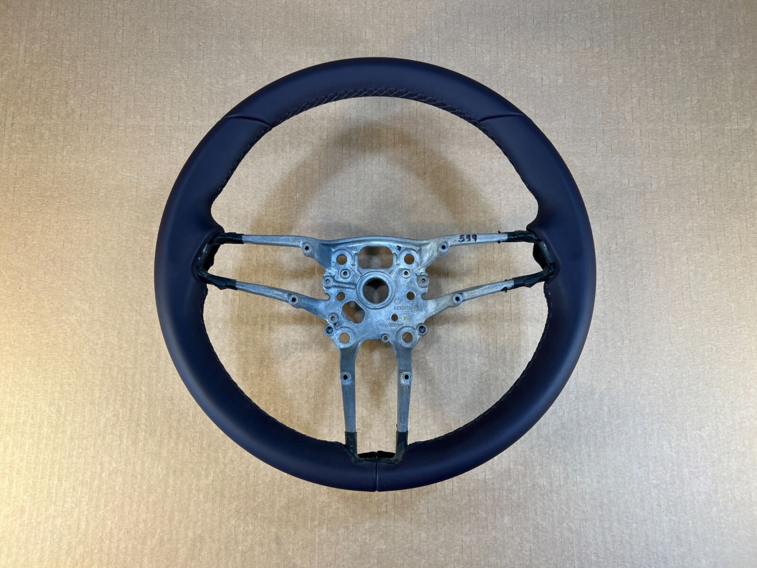 Steering wheel for Porsche 911 992 Panamera 971.2 Taycan GENUINE Nappa Leather