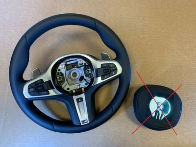 BMW 5 6 X3 X4 G30 G31 G38 G32 G01 G08 G02 OEM M kormánylapátok FŰTÉS