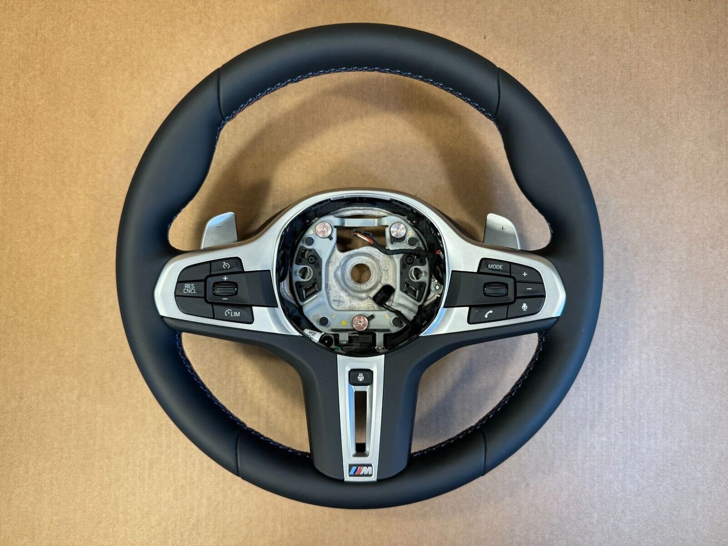 BMW 5 6 X3 X4 G30 G31 G32 G01 G02 OEM M Steering Wheel Paddles HEATING VIBRO