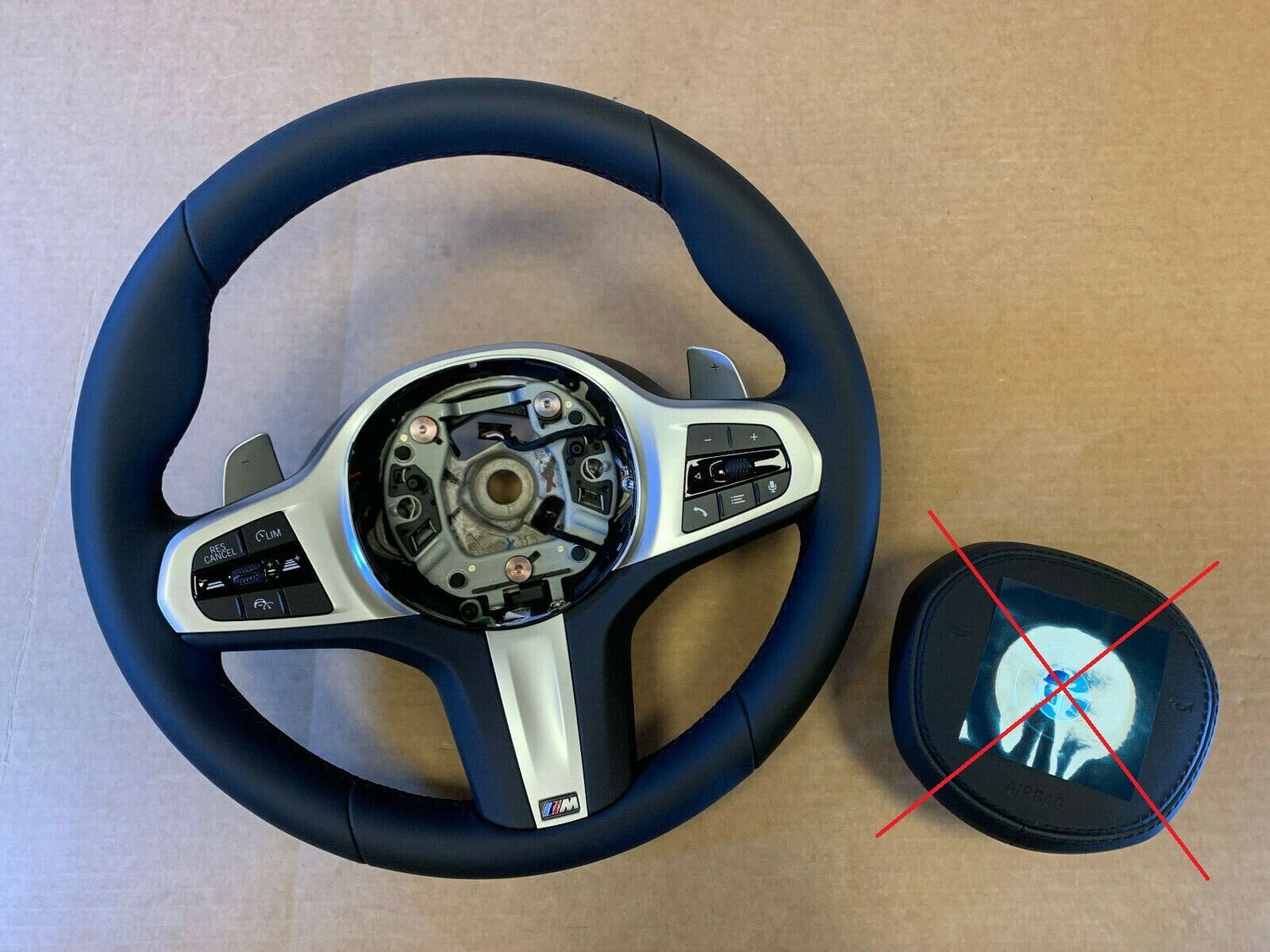 BMW 5 G30 G31 G38 6 G32 X3 G01 G08 X4 G02 OEM LCI M Steering Wheel VIBRO ACC