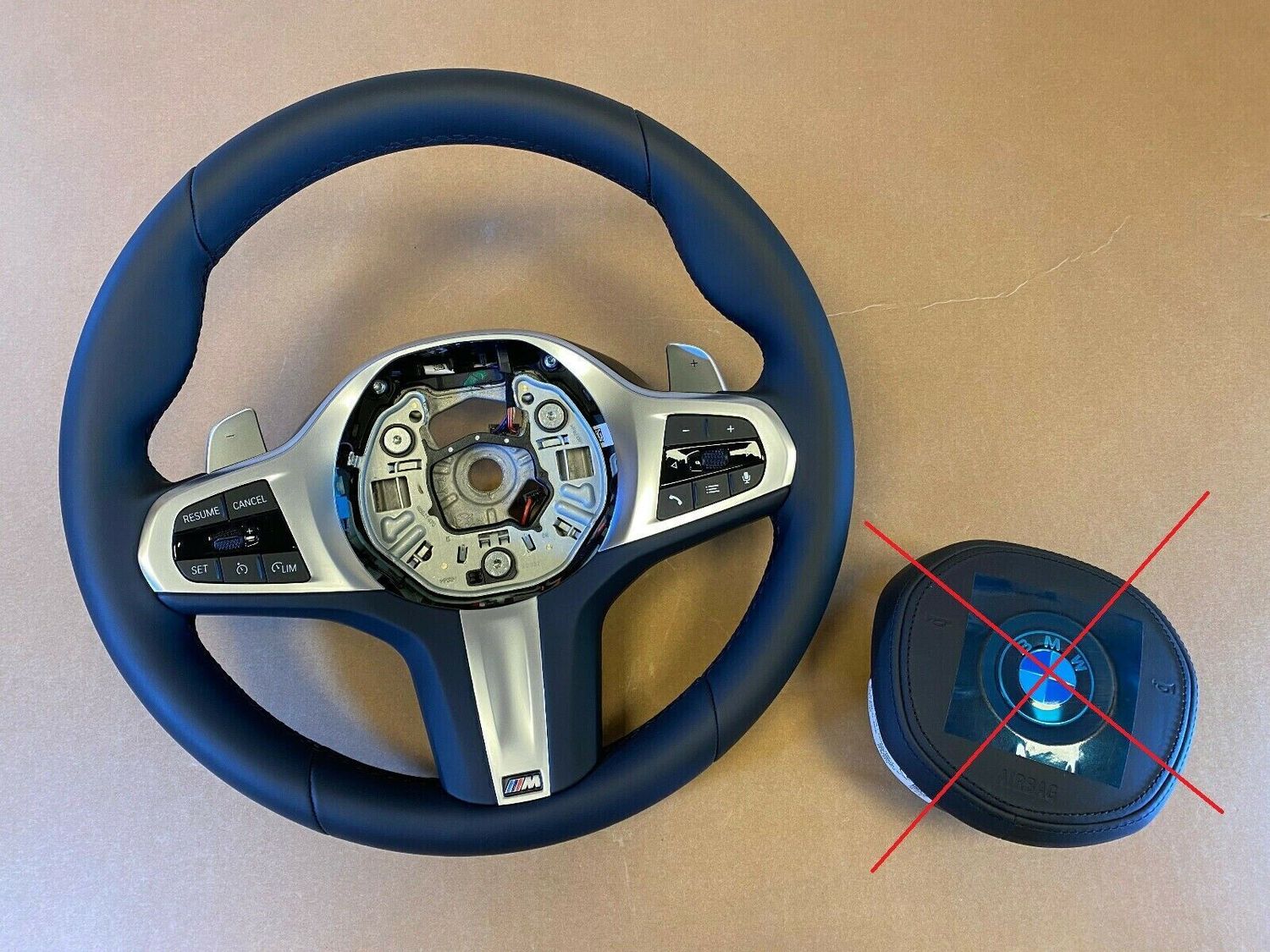 BMW 1 2 3 Z4 F40 F44 G20 G21 G28 G29 GENUINE M Steering Wheel Paddles VIBRO