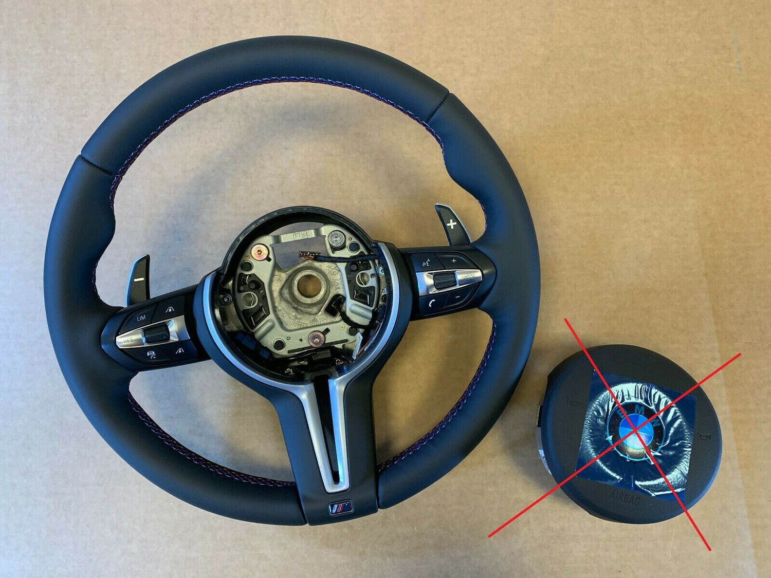 BMW F01 F02 F03 F04 F06 F07 F10 F11 F12 F13 M Steering Wheel Paddle VIBRO ACC