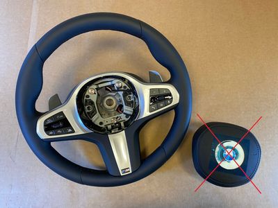 BMW 5 G30 G31 G38 6 G32 X3 G01 G08 X4 G02 OEM EU M Steering Wheel VIBRO ASSIST+
