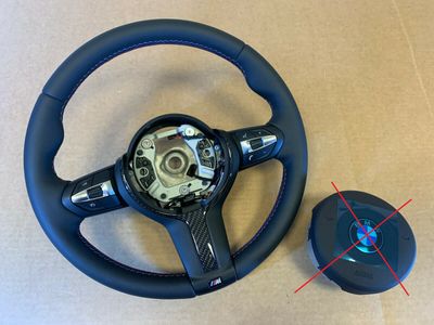 BMW F20 F21 F22 F30 F31 F32 F33 F34 F36 USA M Steering Wheel HEATED VIBRO CARBON