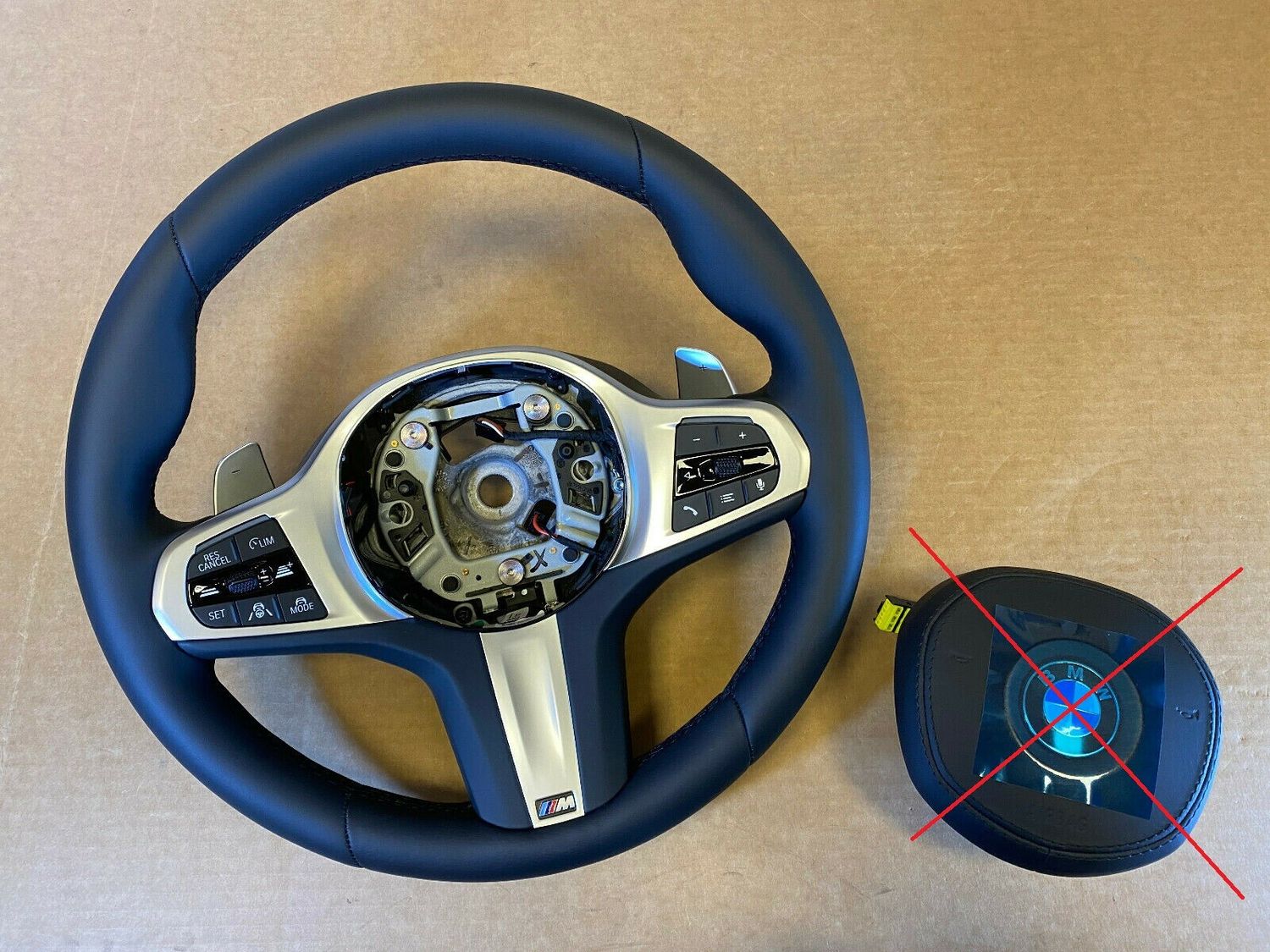 BMW 8 X5 X6 X7 G14 G15 G16 G05 G06 G07 USA M Steering Wheel Petals Assist+ VIBRO