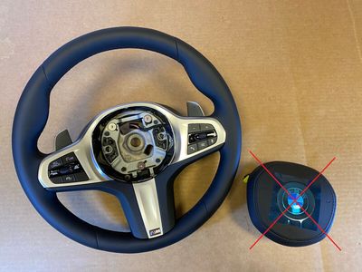 BMW 5 G30 G31 G38 6 G32 X3 G01 G08 X4 G02 OEM USA LCI M Steering Wheel ACC