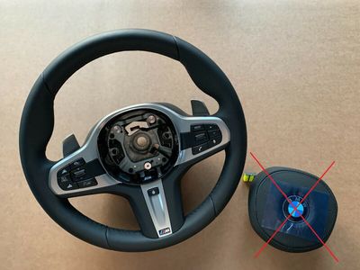 BMW 5 6 X3 X4 G30 G31 G32 G38 G01 G02 USA M Steering Wheel Paddles HEATING ACC