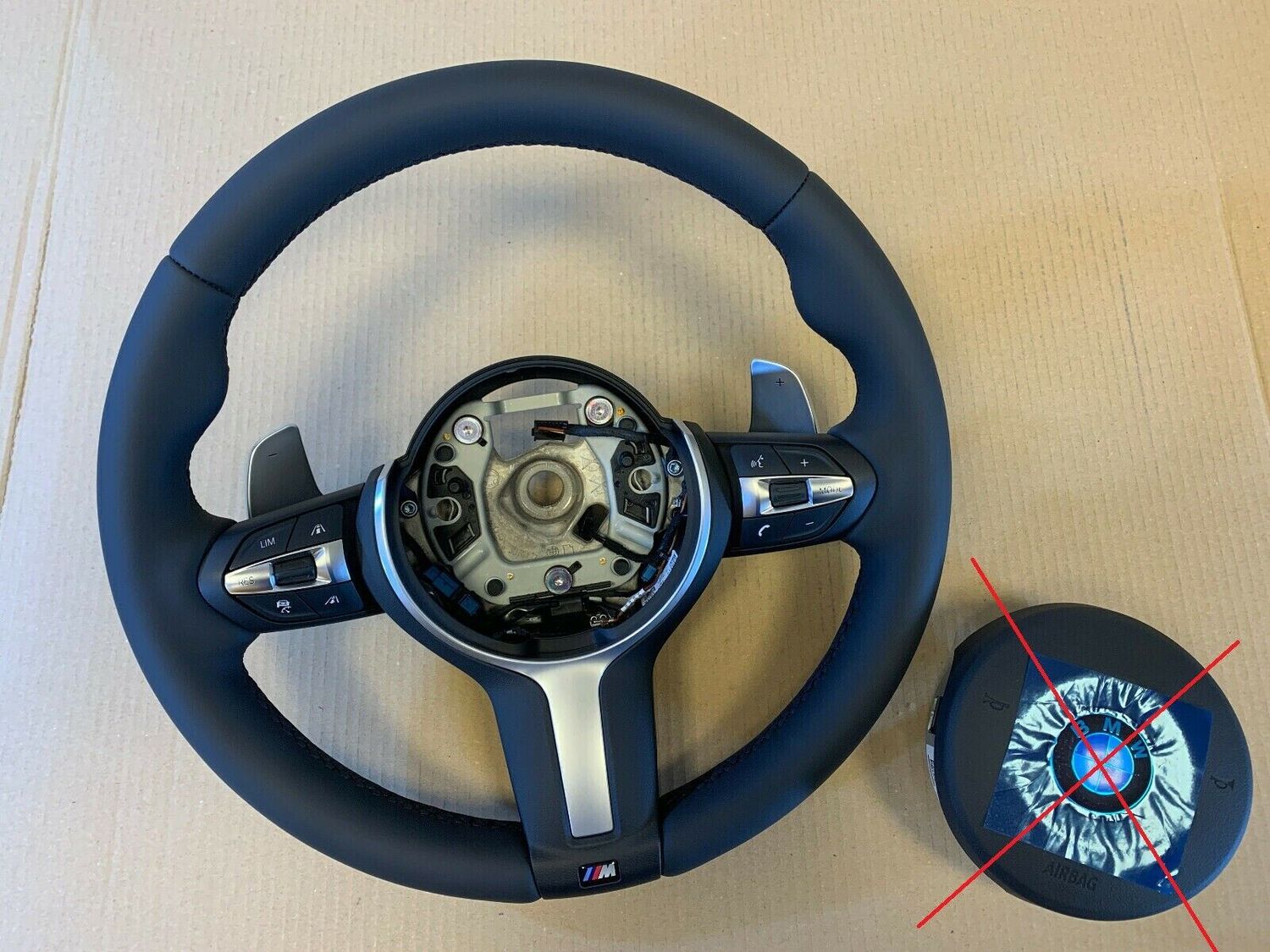 BMW F20 F22 F30 F31 F32 F34 F39 F48 M Steering Wheel G PADDLES HEATING VIBRO ACC