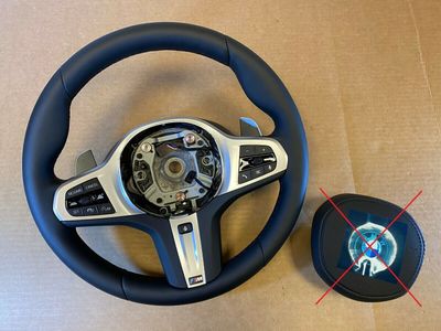 BMW 8 X5 X6 X7 G14 G15 G05 G06 G07 M Steering Wheel Paddles HEATING VIBRO ACC