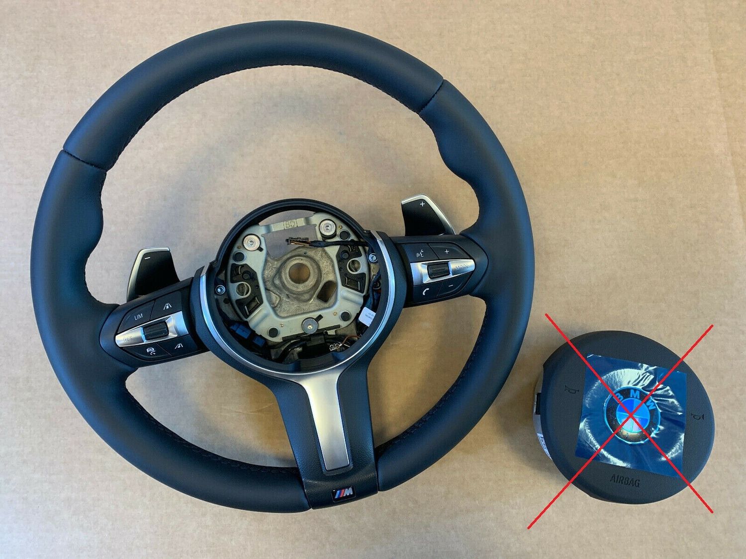 BMW F15 F16 F25 F26 F39 F45 F48 OEM USA M Steering Wheel Paddles ACC