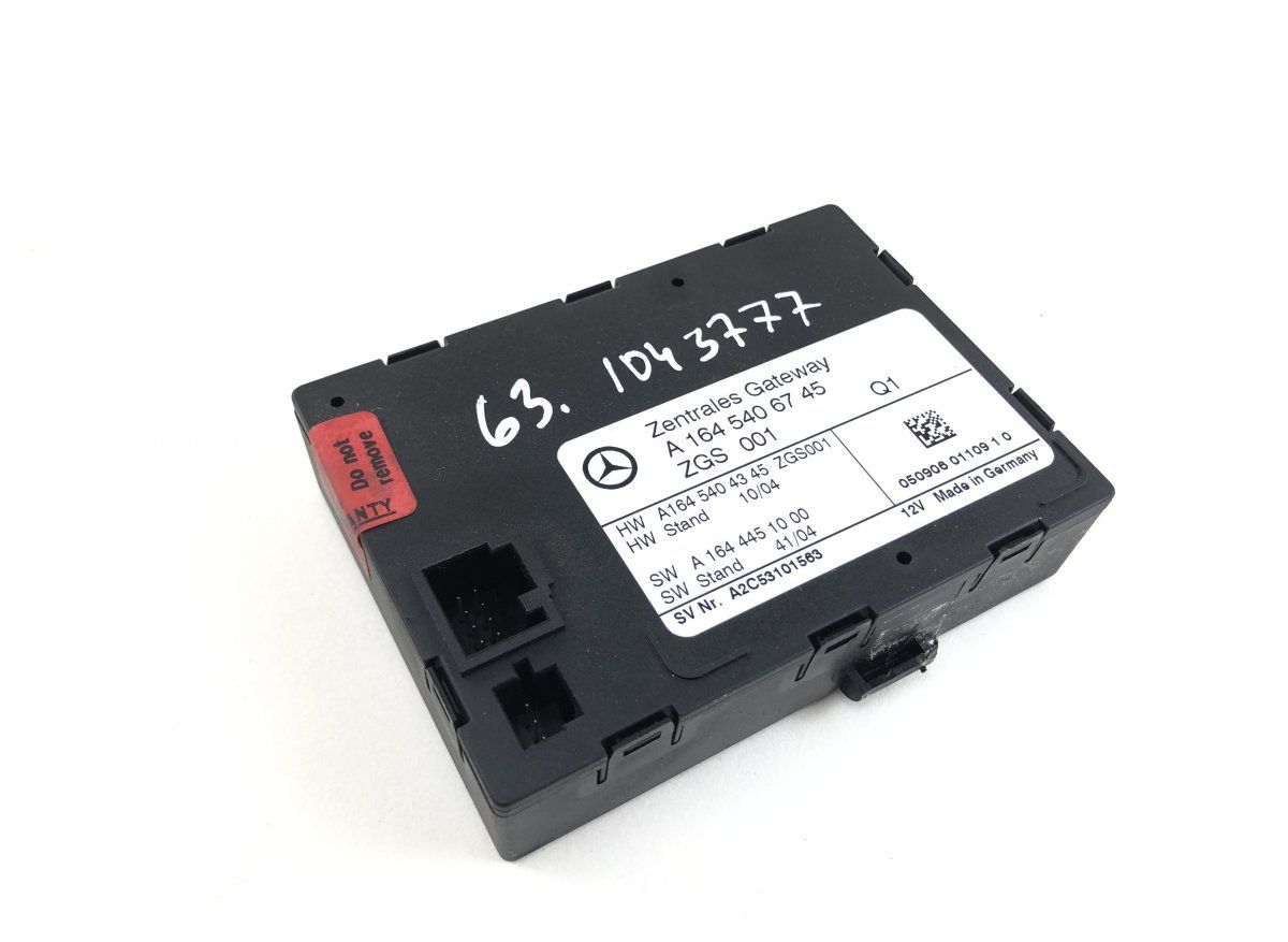 A2C53413674 A2C53101563 A2C53348005 Central gateway module MERCEDES-BENZ R-CLASS (W251) (2006-2013)