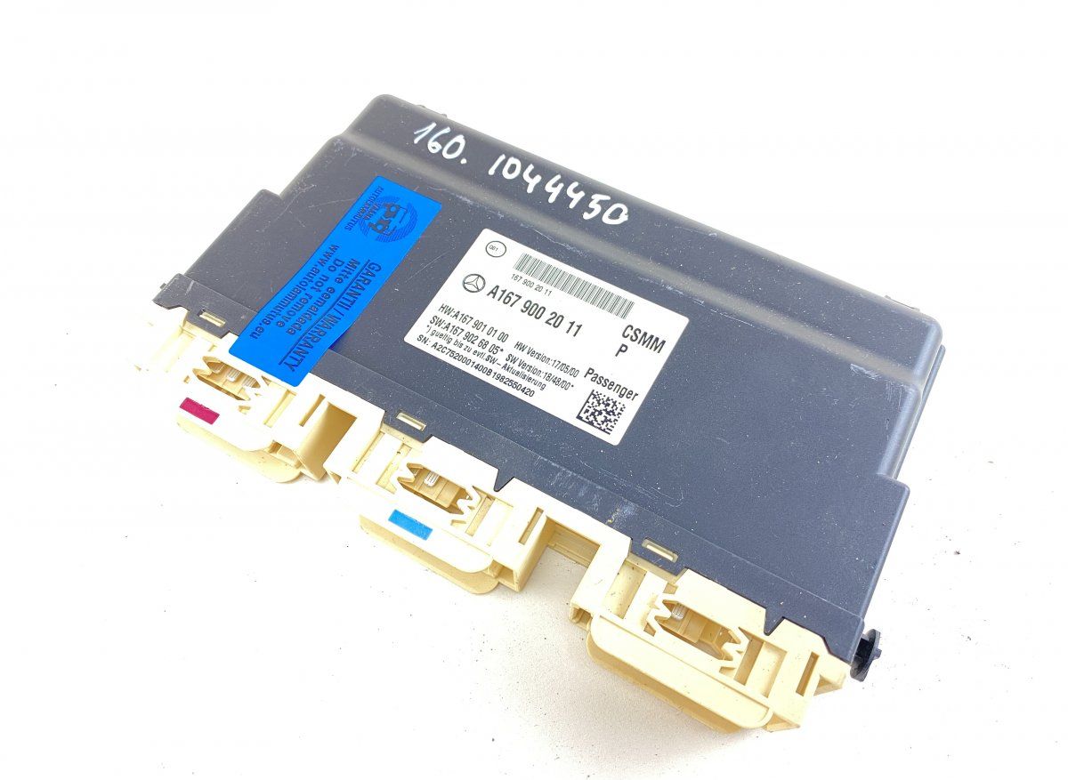 A1679003229 Seats control unit MERCEDES-BENZ GLE (W167, C167) (2018-)