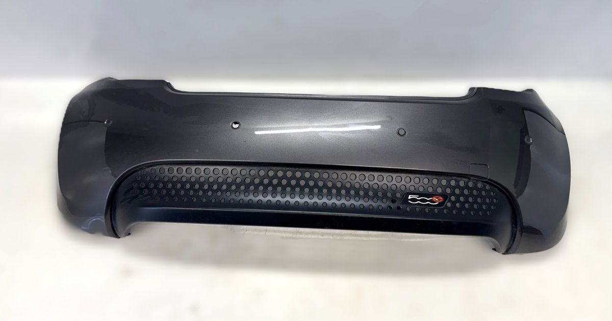 735465494 Rear bumper FIAT 500 (312) (2007-)