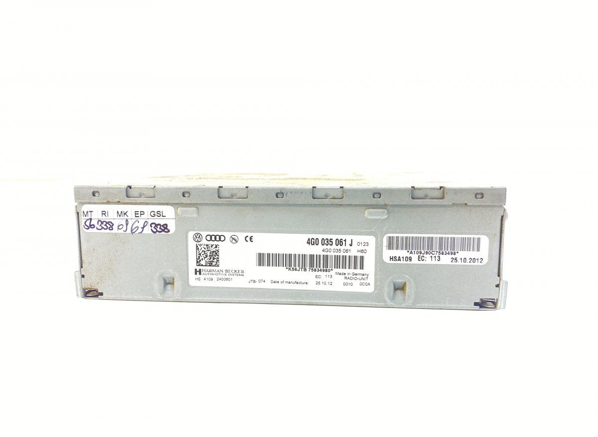 4G0035061J Radio tuner VW TOUAREG II (7P) (2010-2018)