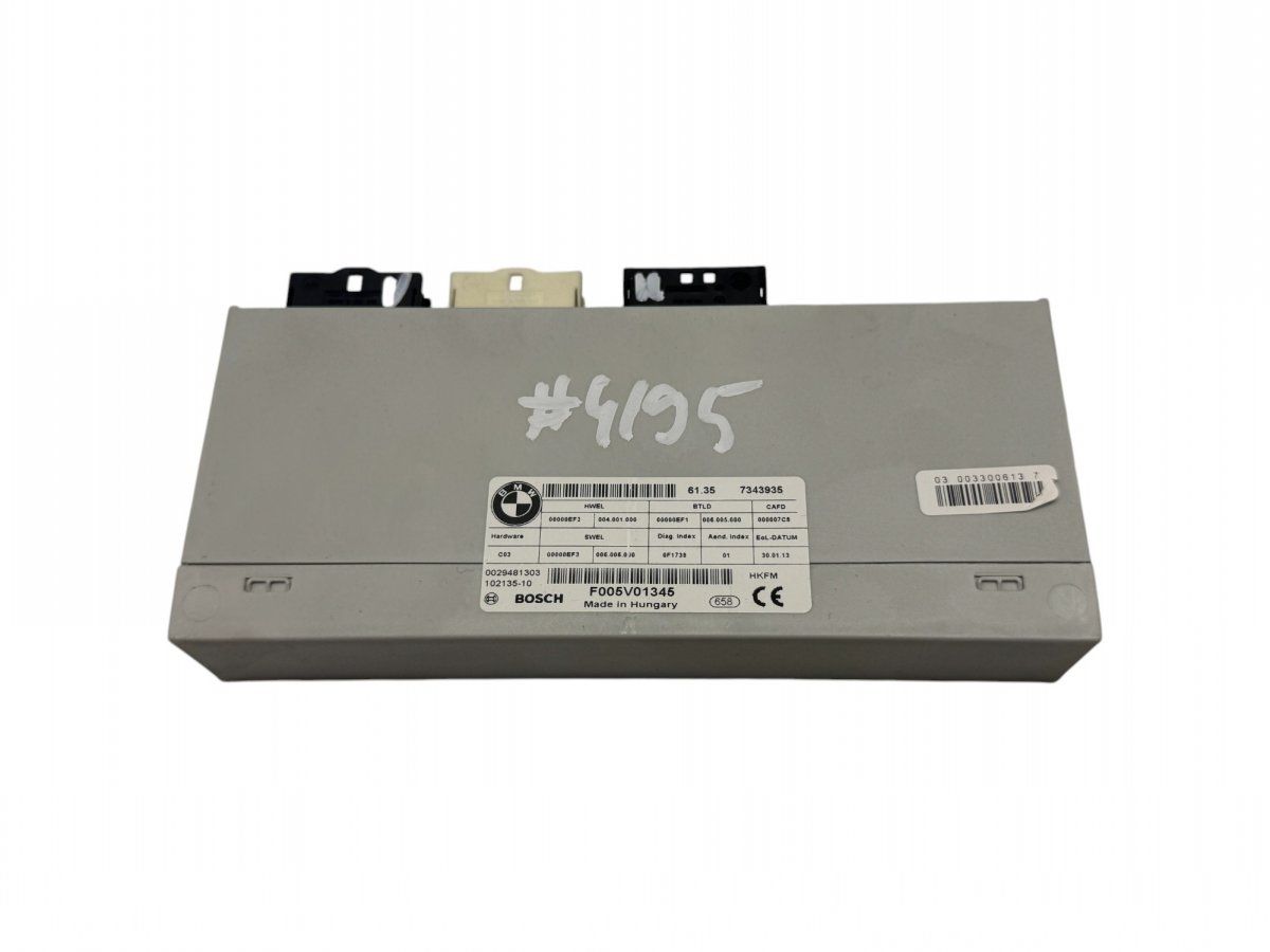 61357343935 7343935 Bootlid / tailgate control unit BMW 3 (F30, F31, F80) (2011-2019)