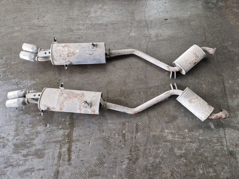 379005109 379005110 Exhaust Pipe Rear MASERATI QUATTROPORTE II (03.94-)