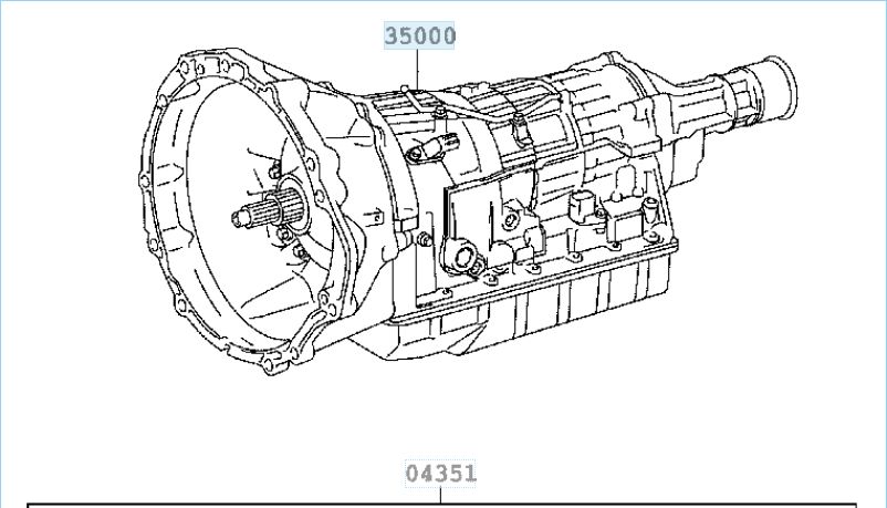 Gearbox LEXUS GS III (2005-2011)