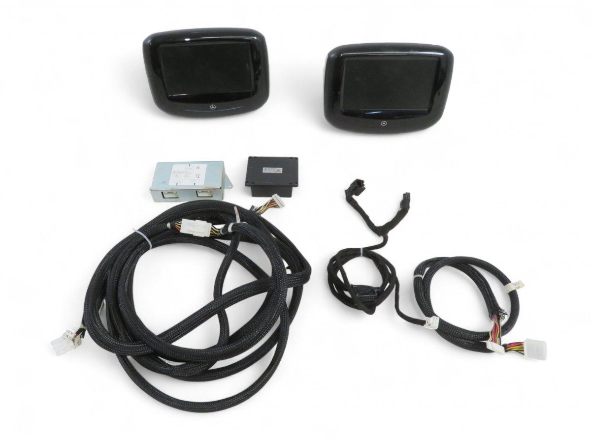 A2128705089 A2128208613 A2128208713 Headrest screen set MERCEDES-BENZ GL-CLASS (X164) (2006-2012)