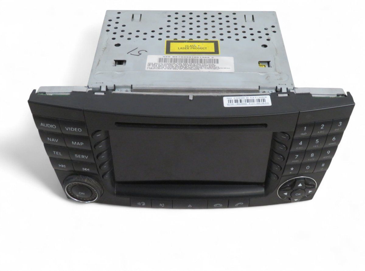 A2118700089 A2118700189 A2118707190 Radio MERCEDES-BENZ E-CLASS (W211) (2002-2009)