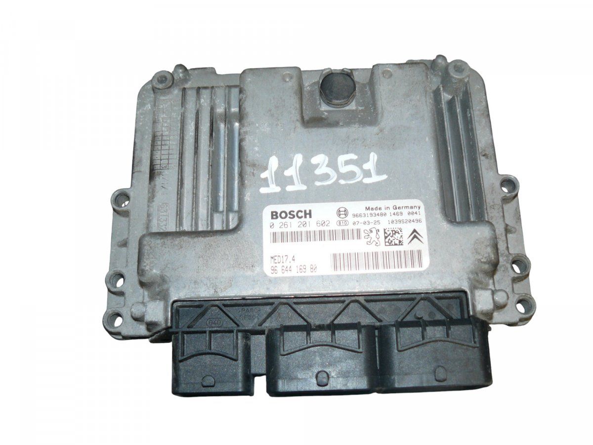 0261201602 Engine Control Unit / module (ECU) PEUGEOT 207 (2006-2014)