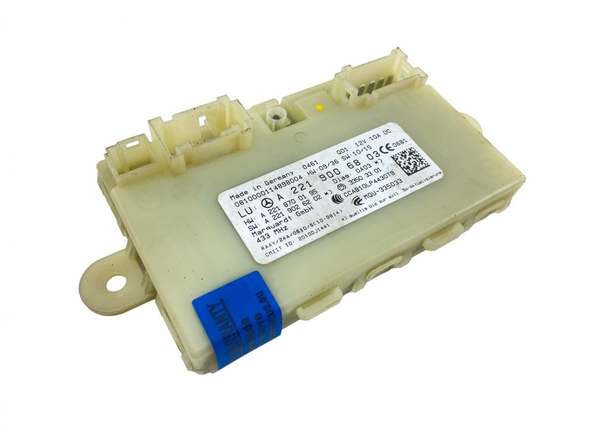 A2219000204 KEYLESS GO control unit MERCEDES-BENZ S-CLASS (W221) (2005-2013)