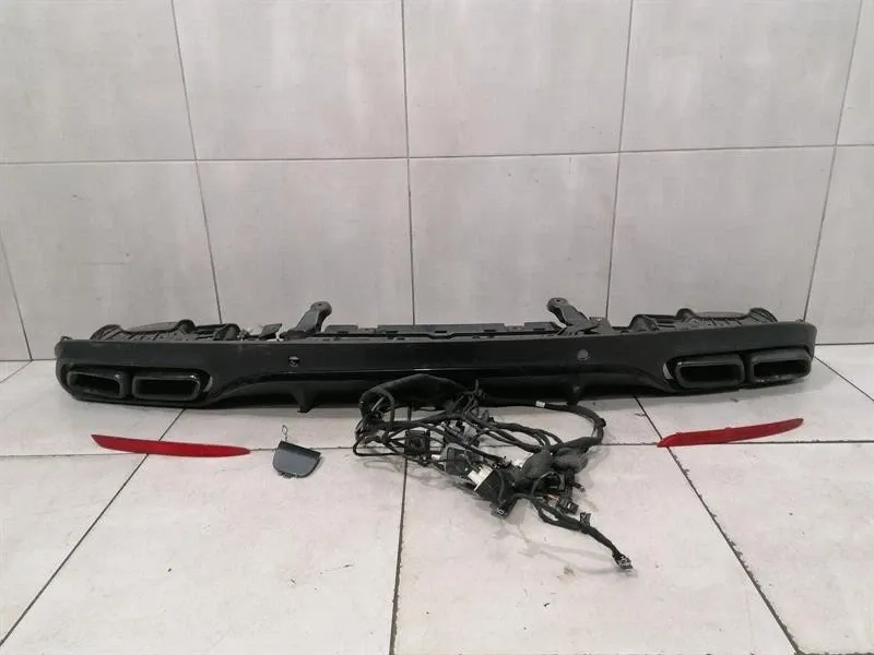 Mercedes W205 Coupe AMG Bumper Diffuser A2058859138 Rear Bumper Trim