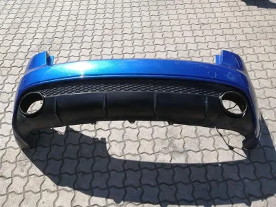 Audi RS4 B8 8K hátsó lökhárító 8K9807511Q hátsó lökhárító komplett + kipufogóvégek-