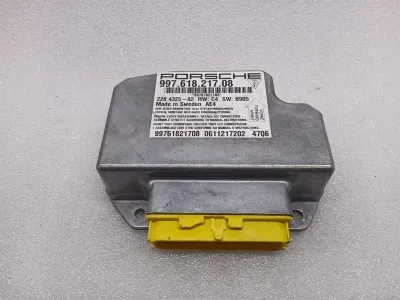 Porsche Boxster 987 Safety Module ECU 99761821708 Air Control Unit SRS-