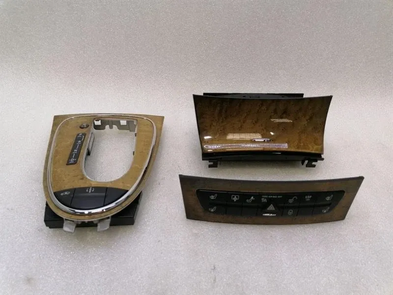 Mercedes E Class W211 Veneer A2116800650 Cover Manual Timber A2116809436 Faulty-