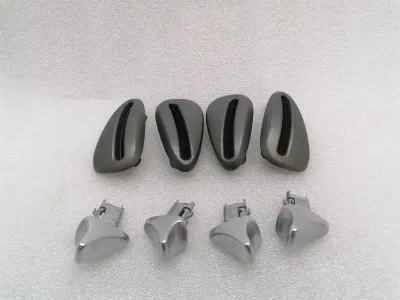 Porsche 911 997 Seat Trim Bezel 99752162202 Backrest Actuator Button Set-