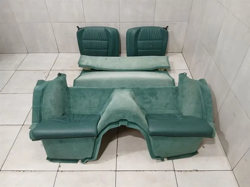 Porsche 911 996 rear seat set 99655102109 nephrite green seat interior J30-