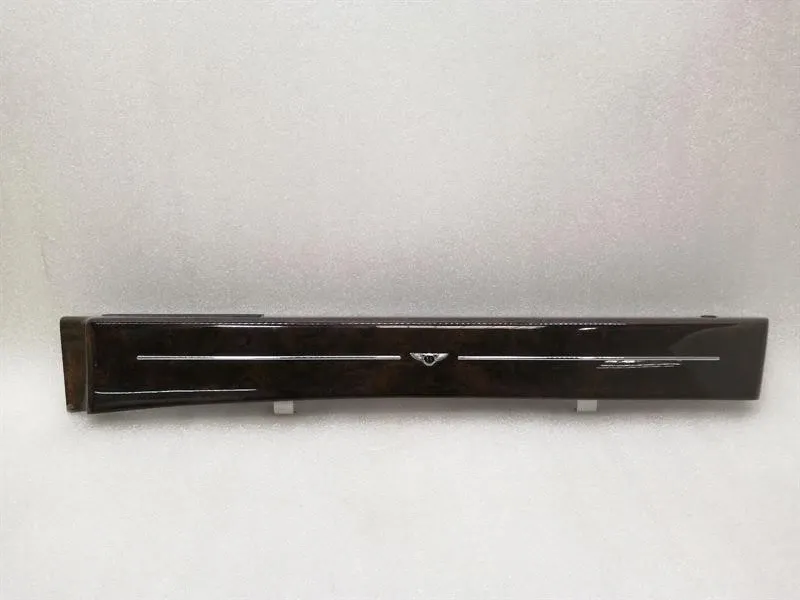 BENTLEY ARNAGE T Veneer Front Right Door Bar Cover Wood Logo -